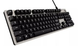 Logitech Klawiatura G413 Carbon Mechanical Gaming Srebrny