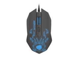 NATEC Mysz Fury Brawler 1600 DPI dla graczy podświetlenie