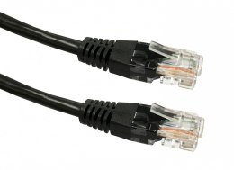 TB Kabel Patchcord kat. 5e RJ45 UTP 0,5m czarny