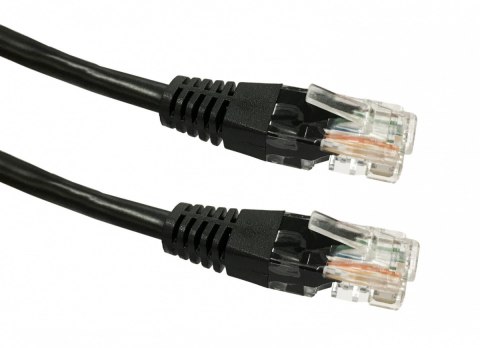 TB Kabel Patchcord kat. 5e RJ45 UTP 0,5m czarny