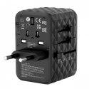 Verbatim Adapter podróżny UTA-05 32120 ładowarka GaN 65W 180 krajów, 2x USB-C, 2x USB-A, PD 65W, QC 4+