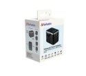 Verbatim Ładowarka i adapter podróżny UTA-04 49546 PD 61W, QC 3.0, 2x USB-C, 3x USB-A