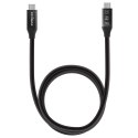 Kabel USB4/Thunderbolt 3 Edimax UC4-005TB 0,5m USB-C to USB-C czarny