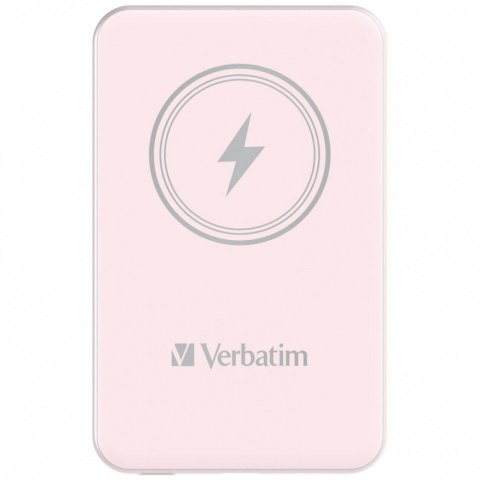 Verbatim Power Bank Charge n GO 32243 5000 mAh PD 20W QC 3.0 Różowy.