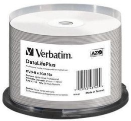 DVD-R 50PK SPINDLE WIDE/INKJET PROFESSIONAL