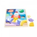 Fisher Price Puzzle drewniane 42 elementy Kosmos