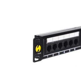 Patch panel 19'' Netrack 1U, 24-porty kat. 5e UTP, z półką