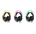 Słuchawki z mikrofonem Defender COSMO PRO 7.1 VIRTUAL SOUND podświetlane Gaming USB RGB + GRA