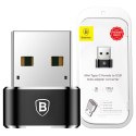 Adapter Baseus Mini przejściówka z USB-C na USB-A - czarny