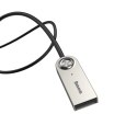 Baseus BA01 odbiornik dźwięku Bluetooth 5.0 kabel USB adapter audio AUX jack czarny (CABA01-01)