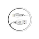 Dudao przewód kabel USB Typ C 2.1A 1m biały (L4T 1m white)