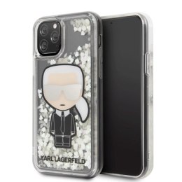 Karl Lagerfeld KLHCN58GLGIRKL iPhone 11 Pro hardcase Ikonik Glitter Glow in the dark