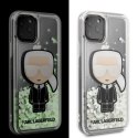 Karl Lagerfeld KLHCN58GLGIRKL iPhone 11 Pro hardcase Ikonik Glitter Glow in the dark