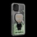 Karl Lagerfeld KLHCN58GLGIRKL iPhone 11 Pro hardcase Ikonik Glitter Glow in the dark