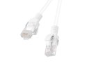 LANBERG Patchcord PCU5-10CC-1000-W kat.5e 10M biały