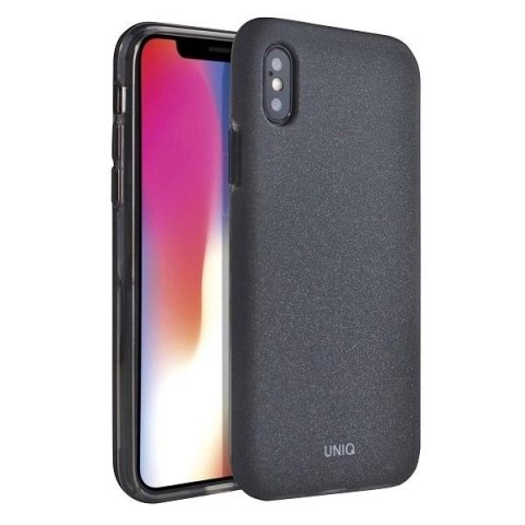 Etui UNIQ Lithos na iPhone X / Xs - czarne