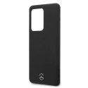 Etui Mercedes Silicone Line na Samsung Galaxy S20 Ultra - czarne