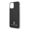 Etui U.S. Polo Assn. Shiny na iPhone 11 Pro Max - czarne