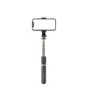 Wozinsky selfie stick teleskopowy statyw do zdjęć + pilot Bluetooth czarny (WSSTK-01-BK)