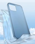 Baseus Frosted Glass Case Sztywne etui z elastyczną ramką iPhone 12 Pro Max Biały (WIAPIPH67N-WS02)