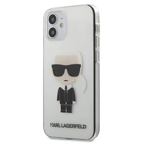 Karl Lagerfeld KLHCP12STRIK iPhone 12 mini 5,4" hardcase Transparent Ikonik