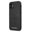 Karl Lagerfeld KLHCP12SPCUIKBK iPhone 12 mini 5,4" czarny/black hardcase Karl Ikonik Outline