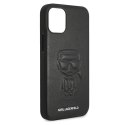 Karl Lagerfeld KLHCP12SPCUIKBK iPhone 12 mini 5,4" czarny/black hardcase Karl Ikonik Outline