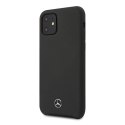 Mercedes MEHCP12SSILBK iPhone 12 mini 5,4" czarny/black hardcase Silicone Line