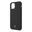 Mercedes MEHCP12SSILBK iPhone 12 mini 5,4" czarny/black hardcase Silicone Line