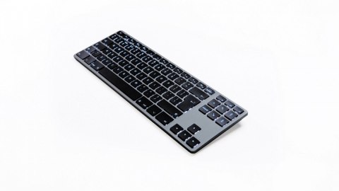 Matias Klawiatura aluminiowa Mac Tenkeyless RGB Space Szara