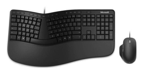 Microsoft Klawiatura Ergonomic Desktop Black RJU-00013