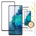 Wozinsky super wytrzymałe szkło hartowane Full Glue na cały ekran z ramką Case Friendly Samsung Galaxy A52s 5G / A52 5G / A52 4G