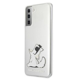 Etui Karl Lagerfeld Choupette Fun na Samsung Galaxy S21+ - przezroczyste