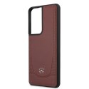 Etui Mercedes Urban Line na Samsung Galaxy S21 Ultra - czerwone