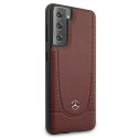 Etui Mercedes Urban Line na Samsung Galaxy S21+ - czerwone