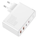 Baseus GaN2 Pro szybka ładowarka sieciowa 100W USB / USB Typ C Quick Charge 4+ Power Delivery biały (CCGAN2P-L02)