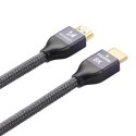 Wozinsky kabel HDMI 2.1 8K 60 Hz 48 Gbps / 4K 120 Hz / 2K 144 Hz 5 m srebrny (WHDMI-50)