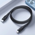 Kabel Joyroom PD Series Data Cable M3 Lightning / USB-C PD QC 20W 2.4A 1.2m - czarny