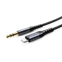 Kabel Joyroom SY-A02 stereo AUX mini jack 3,5 mm / Lightning 1m - czarny