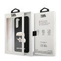 Etui Karl Lagerfeld 3D Rubber Karl's Head na Samsung Galaxy S21+ - czarne