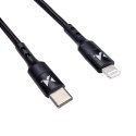 Kabel Wozinsky WUC-PD-CL2B Lightning - USB-C PD 18W 480Mb/s 2m - czarny