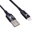 Wozinsky kabel przewód USB - Lightning 2,4A 2m czarny (WUC-L2B)