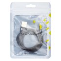 Wozinsky kabel przewód USB - Lightning 2,4A 2m czarny (WUC-L2B)