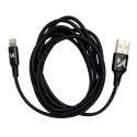 Wozinsky kabel przewód USB - Lightning 2,4A 2m czarny (WUC-L2B)