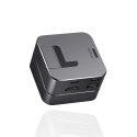 HUB Joyroom S-H121 podstawka USB-C - USB-A 3.0 / RJ45 / HDMI / USB-C / Thunderbolt do MacBook Pro - szary