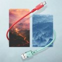 Kabel Joyroom Liquid Silicone Data Cable N2 USB-A / USB-C 2.4A 1.2 m - biały