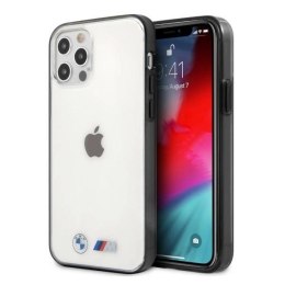 Etui BMW Sandblast na iPhone 12 Pro Max - przezroczyste