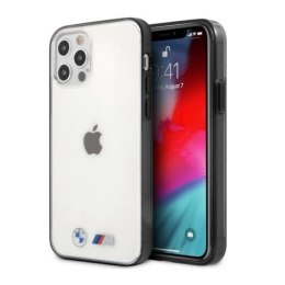 Etui BMW Sandblast na iPhone 12 / iPhone 12 Pro - przezroczyste