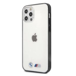 Etui BMW Sandblast na iPhone 12 / iPhone 12 Pro - przezroczyste