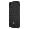 Etui Mercedes Leather Stars Pattern na iPhone 11 - czarne